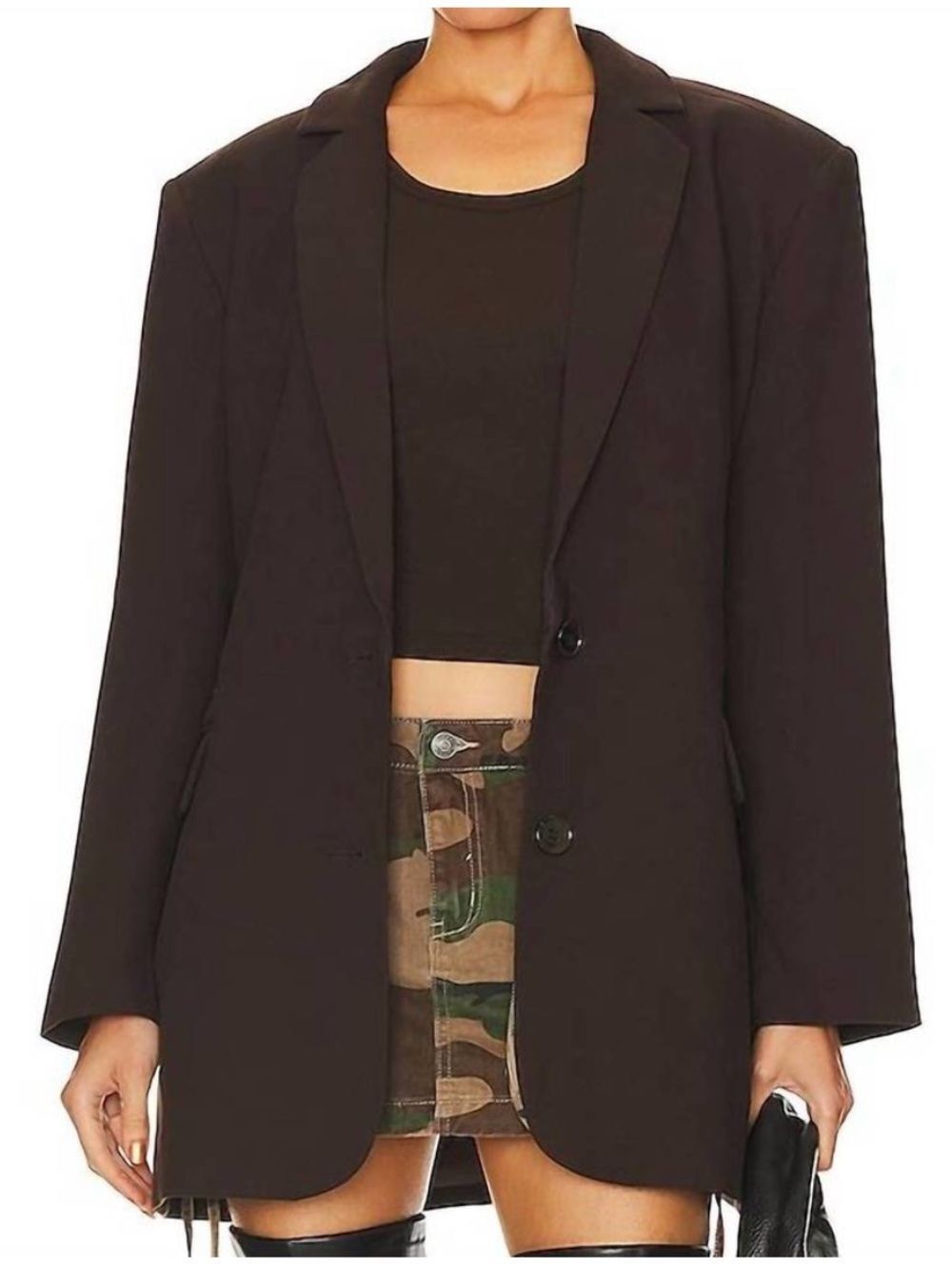 NWT Seroya Raven Blazer Brown